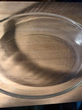 MCM 088 PYREX 3qt Clear Glass Oval Roaster Casserole Dish